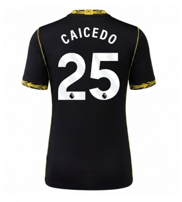 Chelsea Moises Caicedo #25 Replika Bortatröja Damer 2026-27 Kortärmad